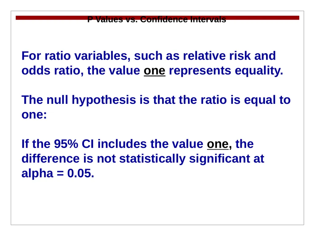 Hypothesis Testing Objectives: Students should be - slide 30 of 30