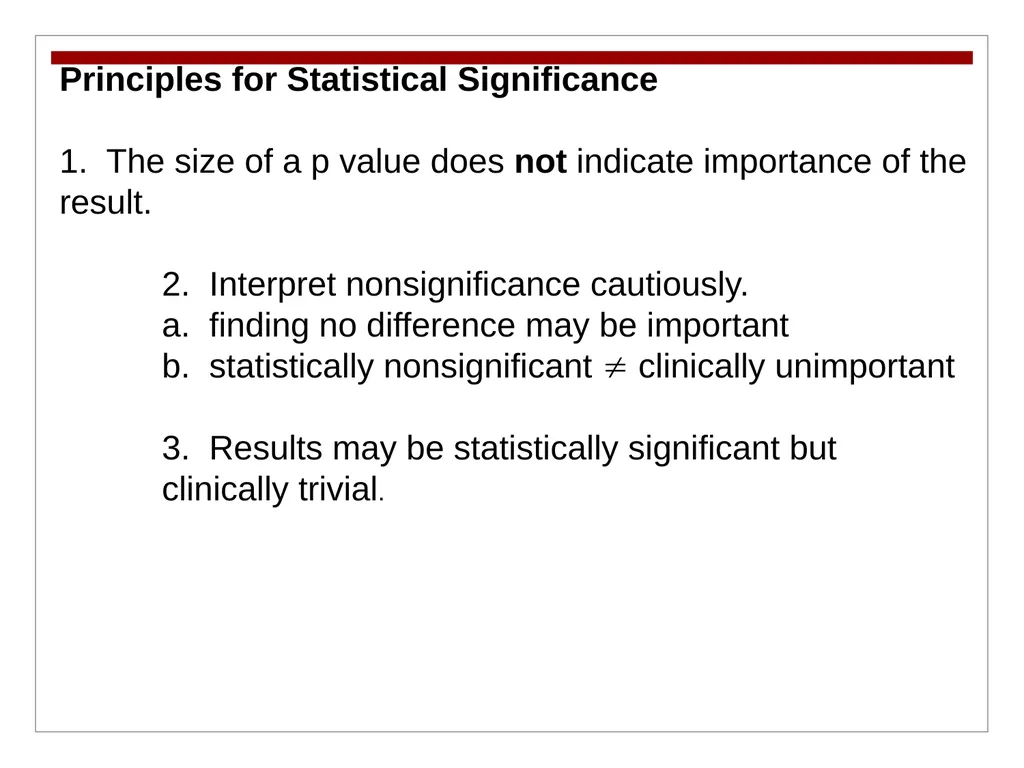 Hypothesis Testing Objectives: Students should be - slide 23 of 30
