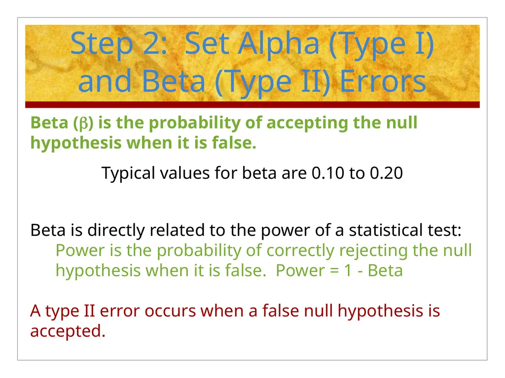 Hypothesis Testing Objectives: Students should be - slide 10 of 30