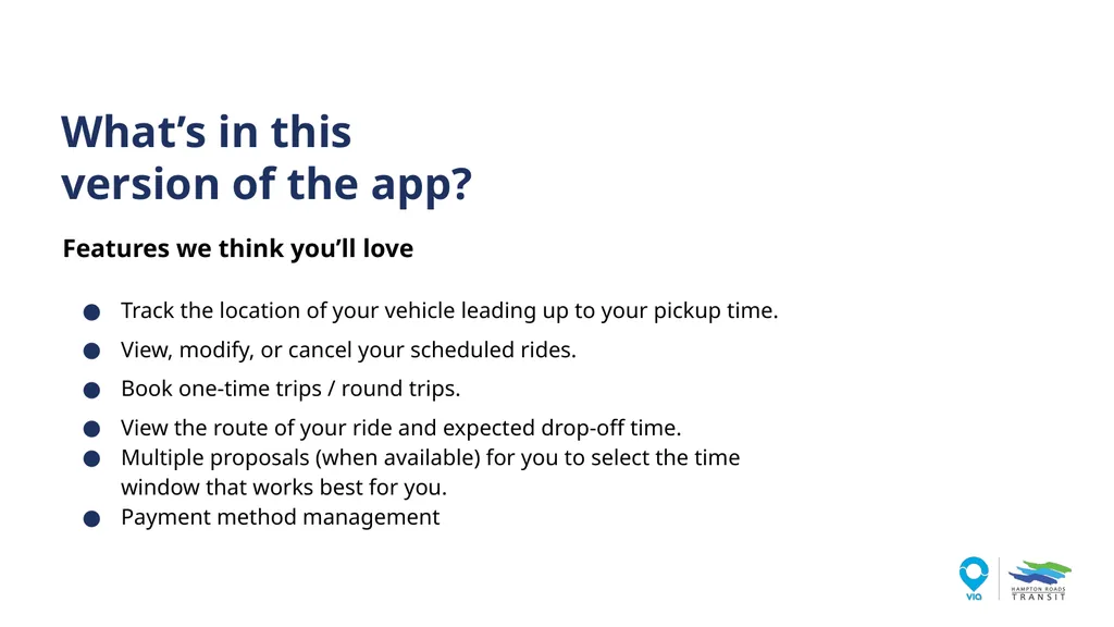 HRT Paratransit Rider App August 2020 - slide 4 of 23