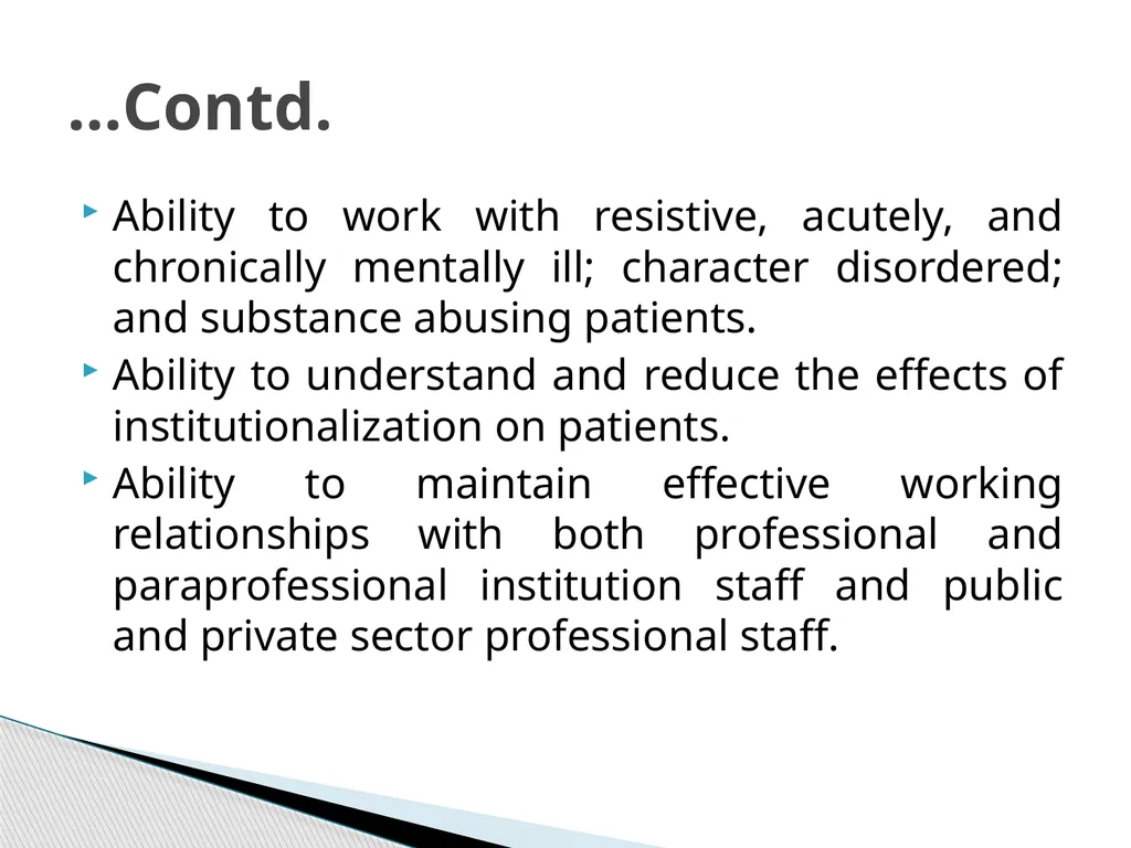 Psychiatric Social Work Dr. Muhammad Ibrar - slide 13 of 15
