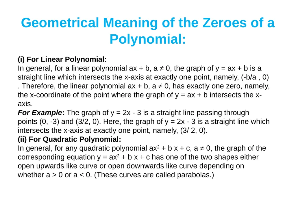 CHAPTER 2 POLYNOMIALS (1) Polynomial : The - slide 6 of 17