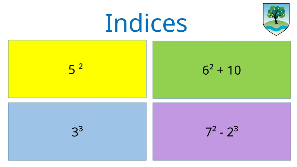 B Brackets I D M A S Indices Divide / - slide 9 of 10