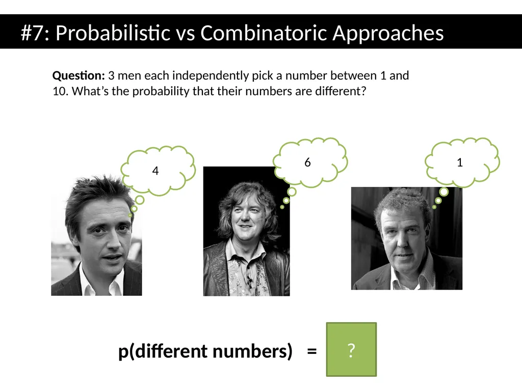 Topic 1: Combinatorics Dr J Frost - slide 25 of 75