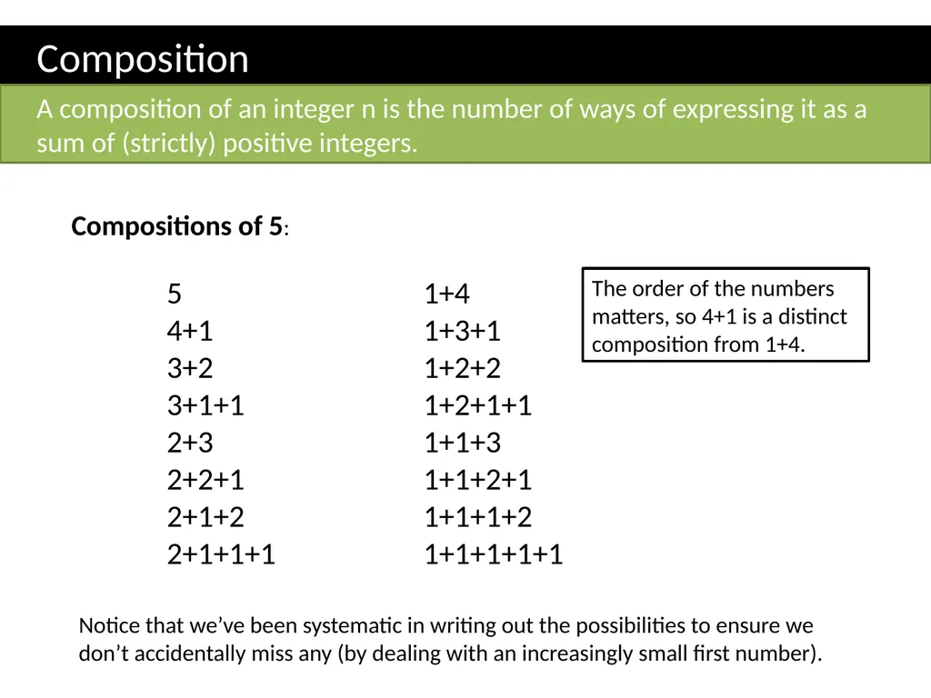 Topic 1: Combinatorics Dr J Frost - slide 61 of 75