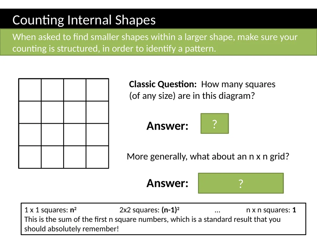 Topic 1: Combinatorics Dr J Frost - slide 69 of 75