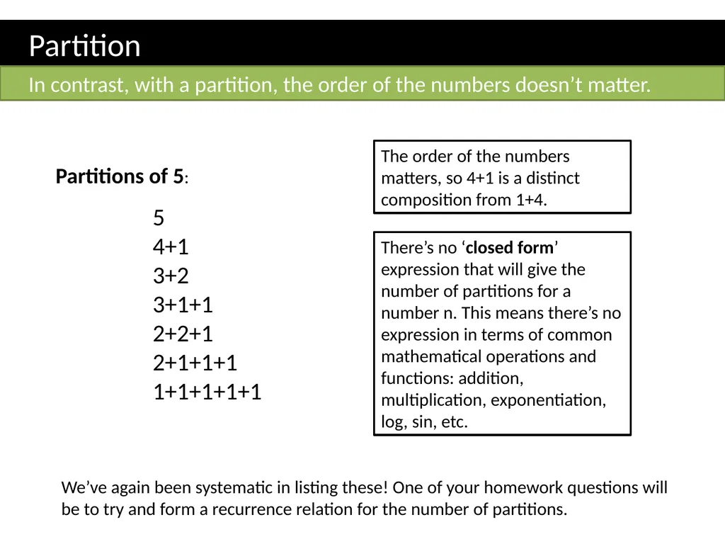 Topic 1: Combinatorics Dr J Frost - slide 62 of 75