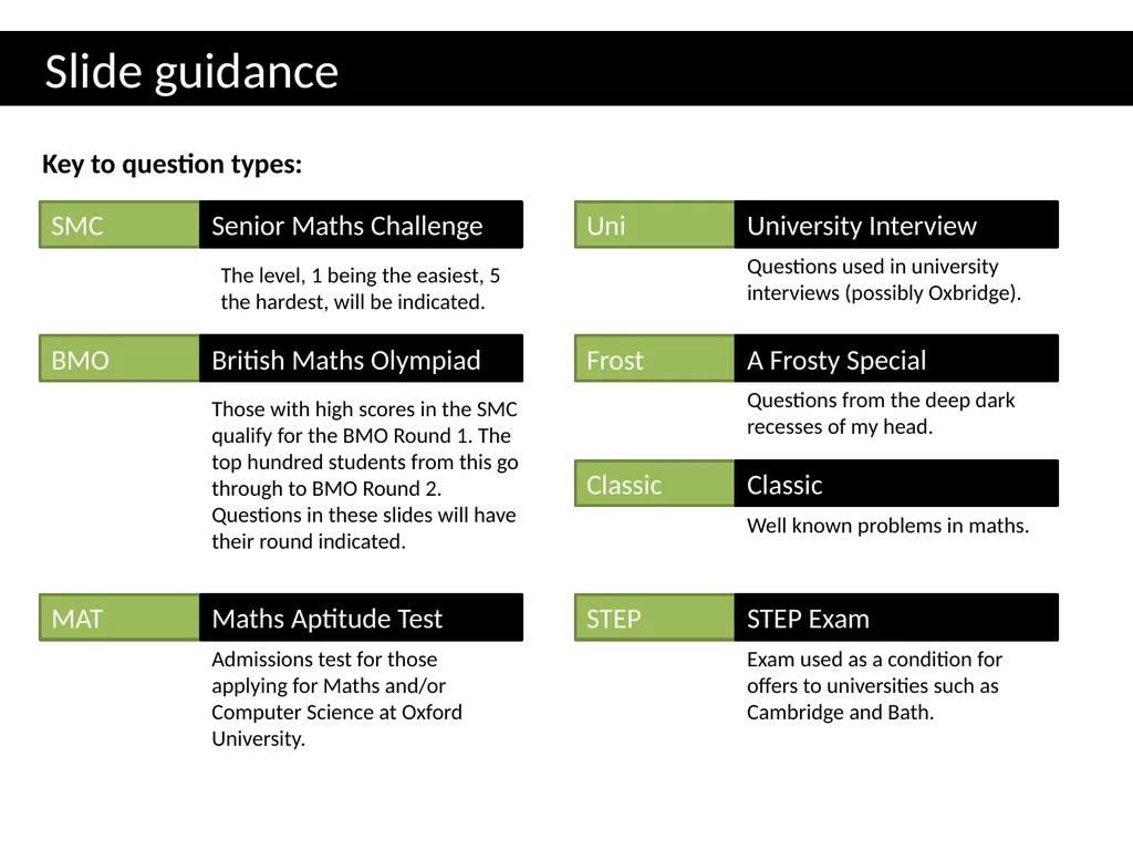 Topic 1: Combinatorics Dr J Frost - slide 2 of 75