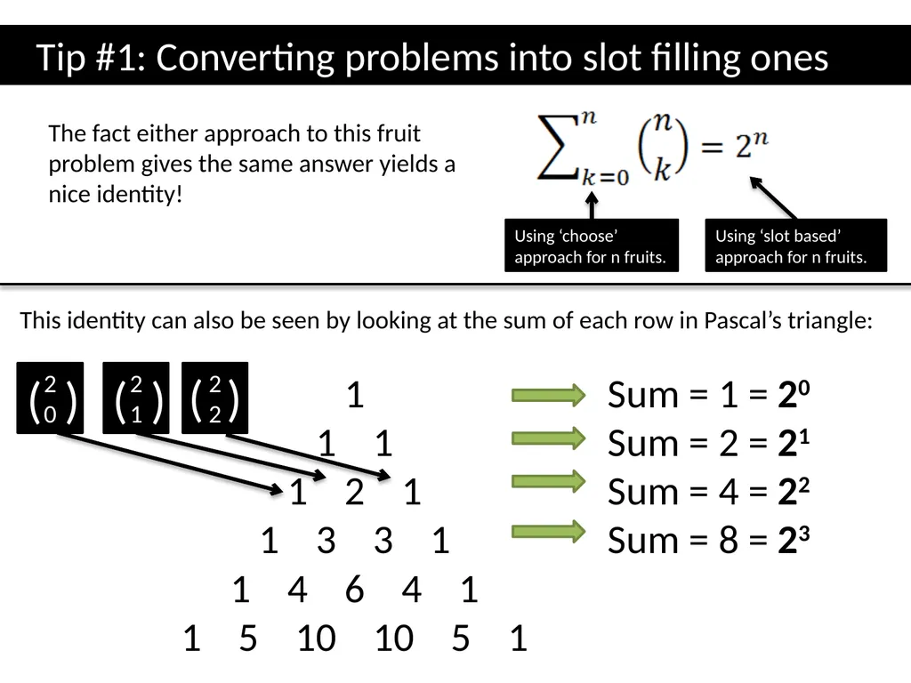 Topic 1: Combinatorics Dr J Frost - slide 30 of 75