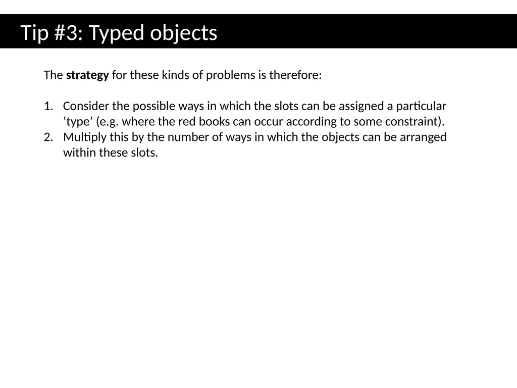 Topic 1: Combinatorics Dr J Frost - slide 35 of 75