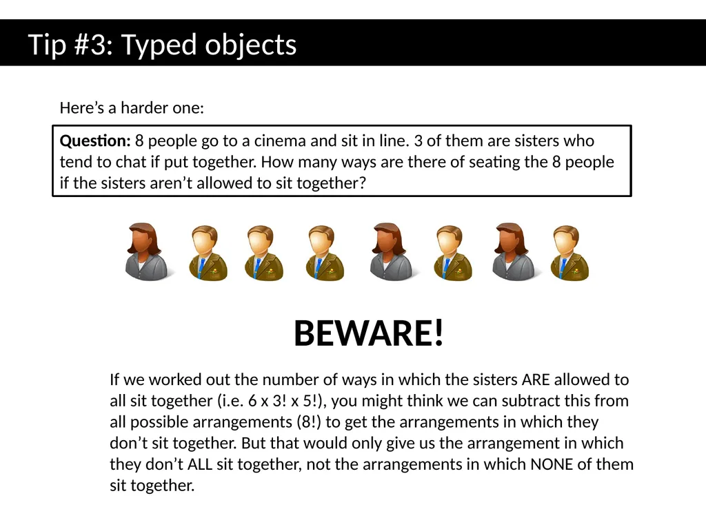 Topic 1: Combinatorics Dr J Frost - slide 37 of 75