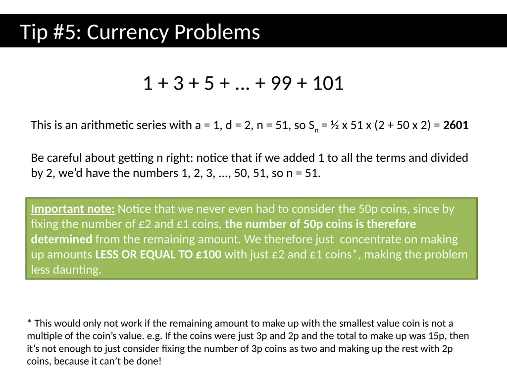 Topic 1: Combinatorics Dr J Frost - slide 42 of 75