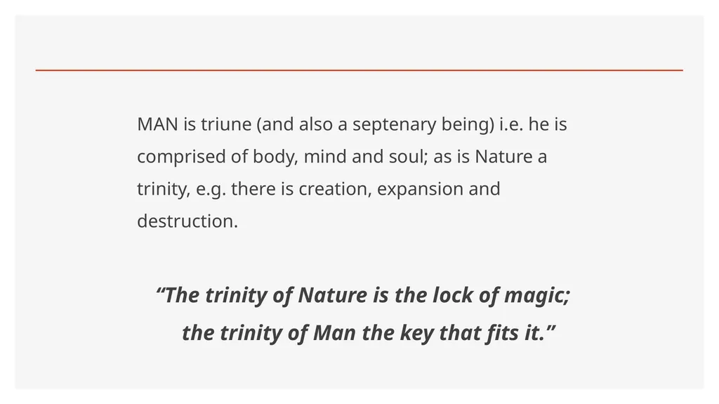 MAGIC THE DIVINE SCIENCE a talk with Q&A panel - slide 10 of 12