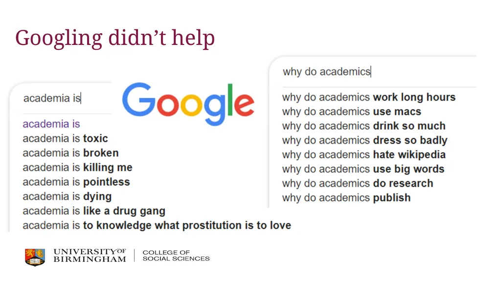 Post-PhD Jobs, Academia, etc. Dr Thomas Perry - slide 12 of 17