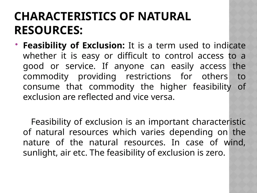 Paper: Economics of Natural Resources and - slide 3 of 6