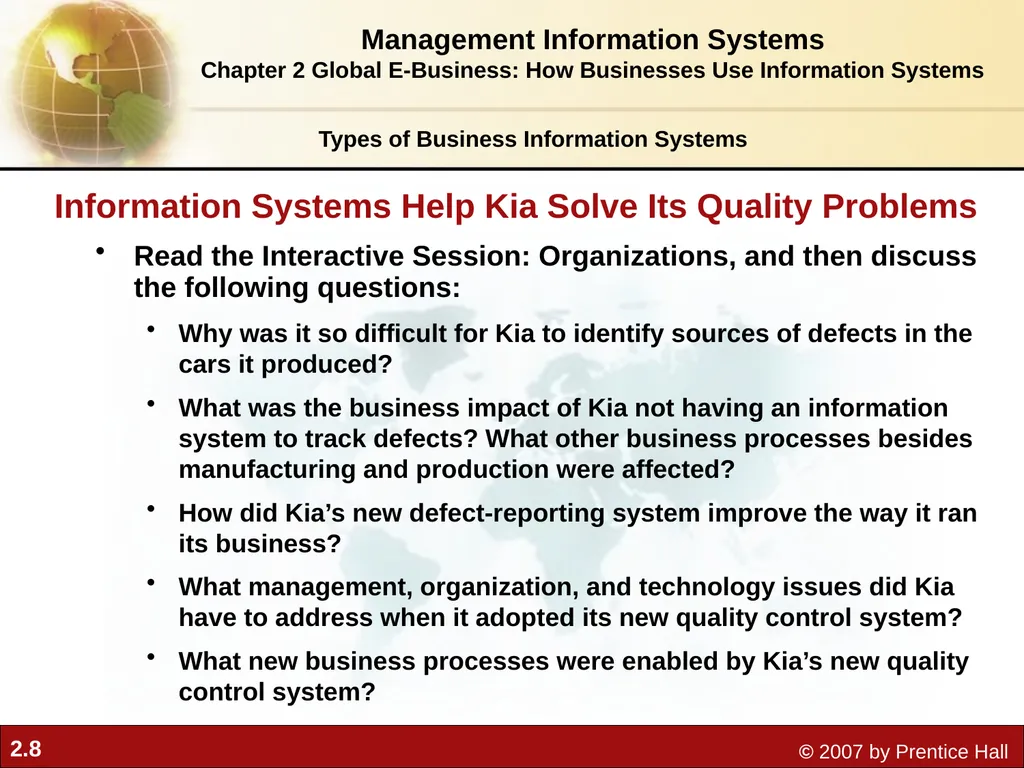 2 Chapter Global E-Business: How Businesses Use - slide 8 of 15