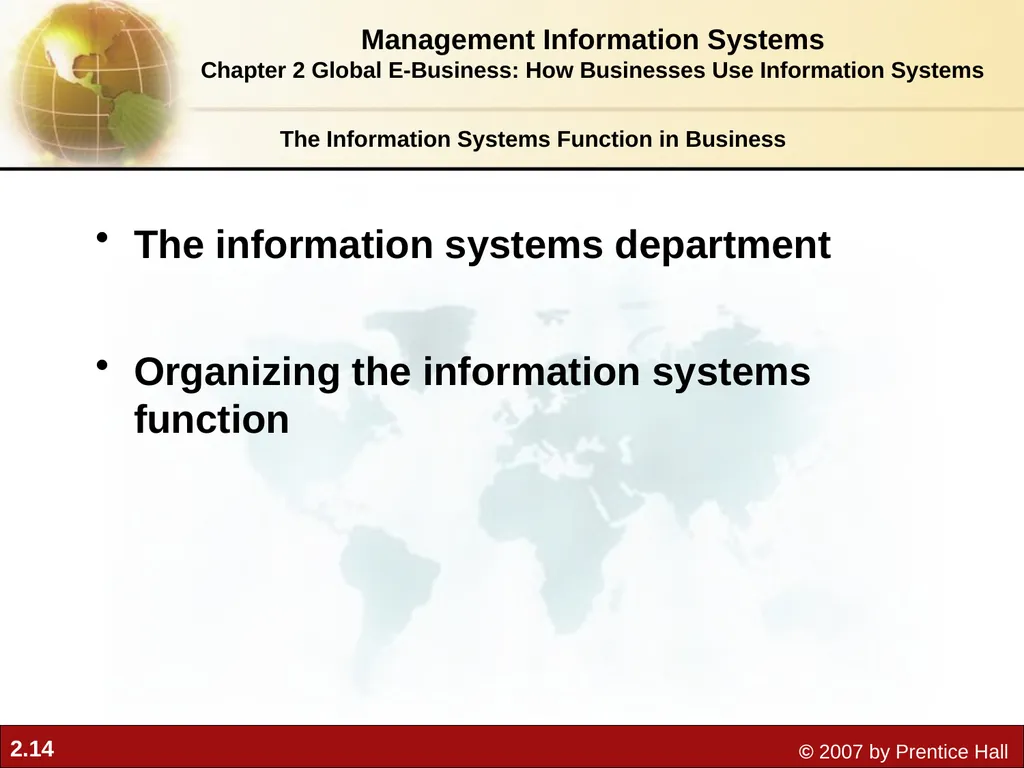 2 Chapter Global E-Business: How Businesses Use - slide 14 of 15