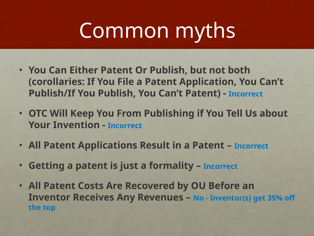 OTC OFFICE OF TECHNOLOGY COMMERCIALIZATION - slide 5 of 16