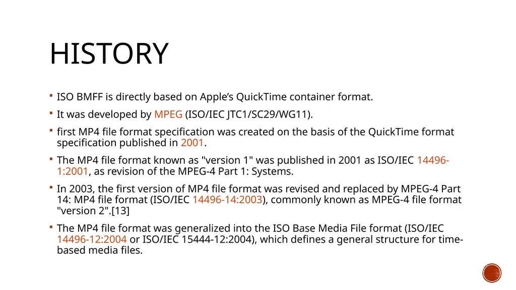 INTERNATIONAL ORGANISATION FOR STANDARDISATION - slide 5 of 48