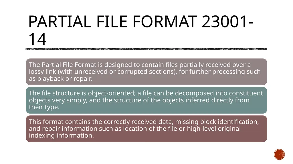 INTERNATIONAL ORGANISATION FOR STANDARDISATION - slide 39 of 48