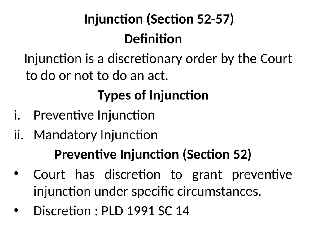 How specific Reliefs are Given under Specific - slide 10 of 32