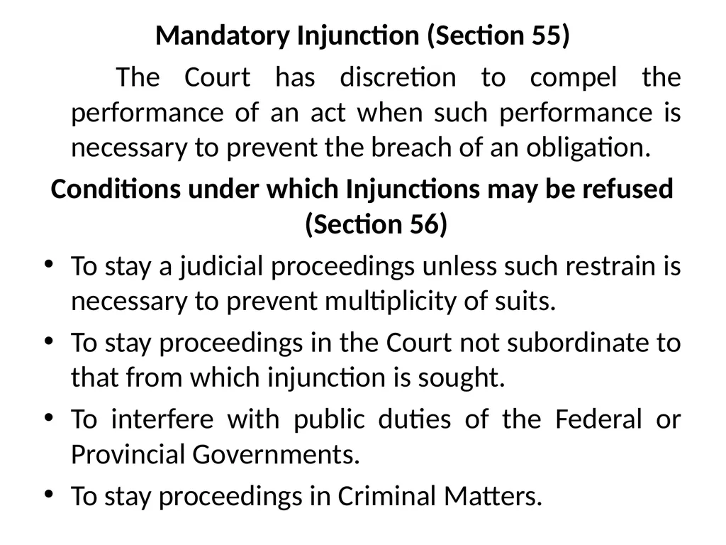 How specific Reliefs are Given under Specific - slide 13 of 32