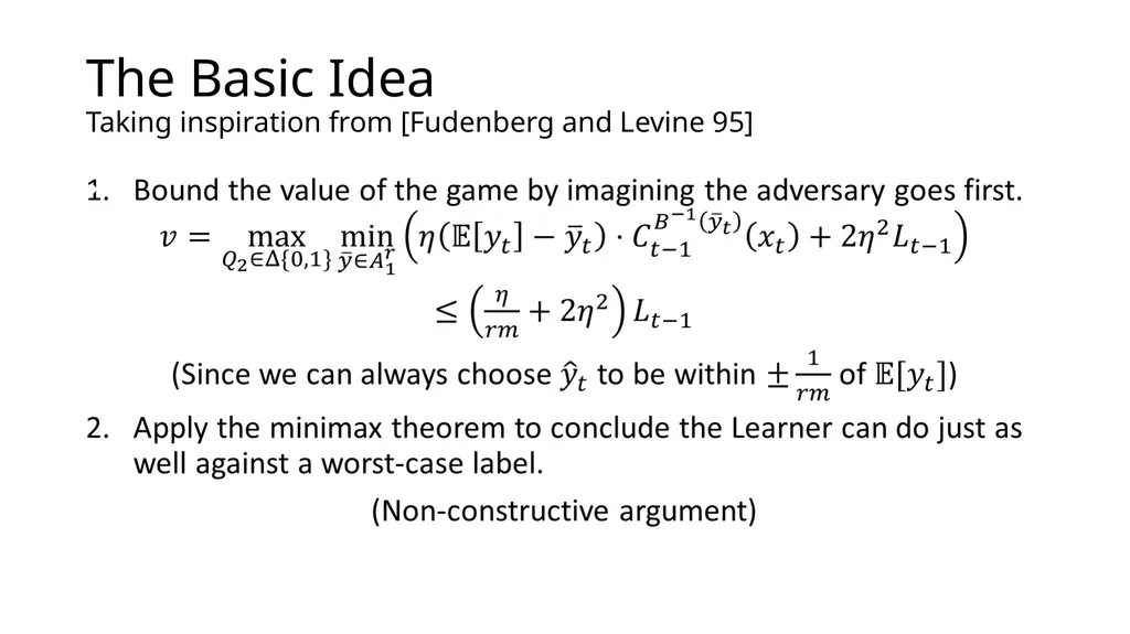 Online Multivalid Learning: Means, Moments, and - slide 19 of 27