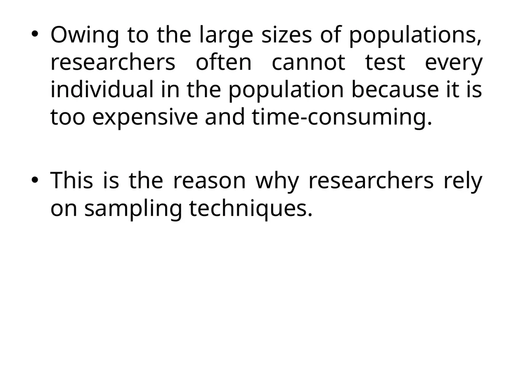 Population in Research MA FINAL YEAR SOCIAL WORK - slide 5 of 5