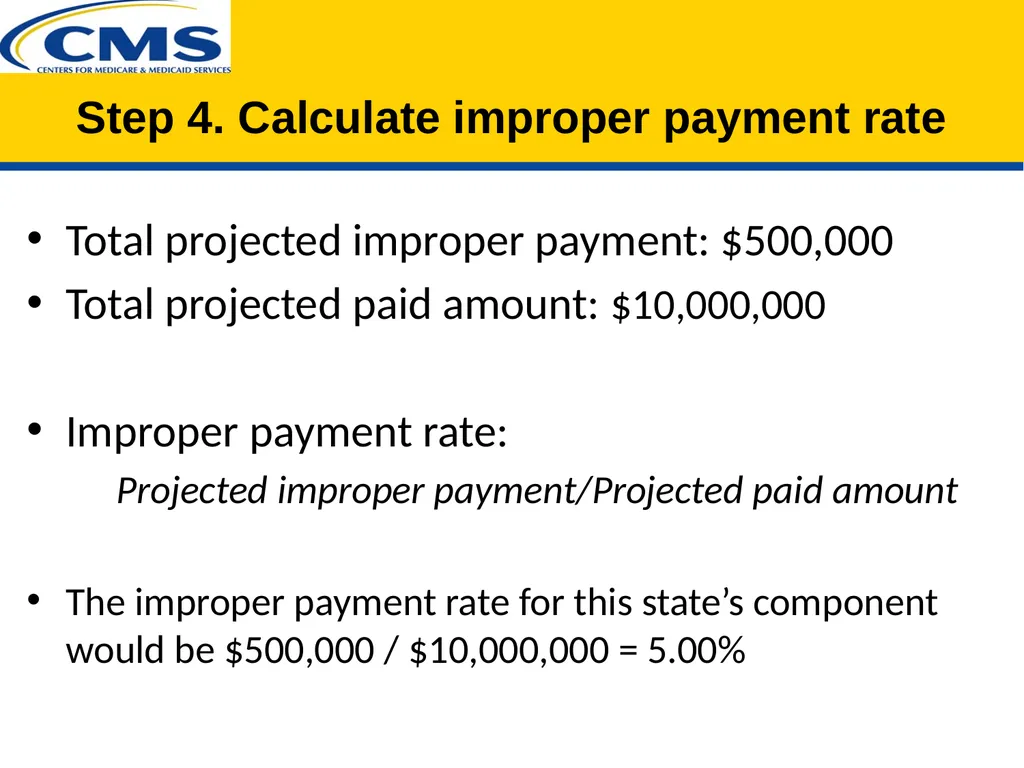 PERM Improper Payment Rate Calculation - slide 8 of 17