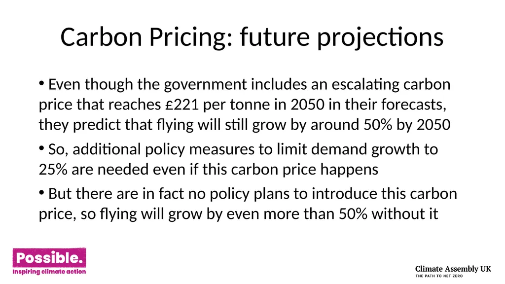 An understanding of how growth in demand for air - slide 10 of 15