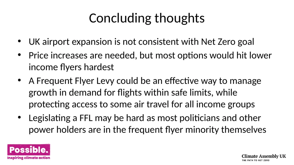 An understanding of how growth in demand for air - slide 15 of 15