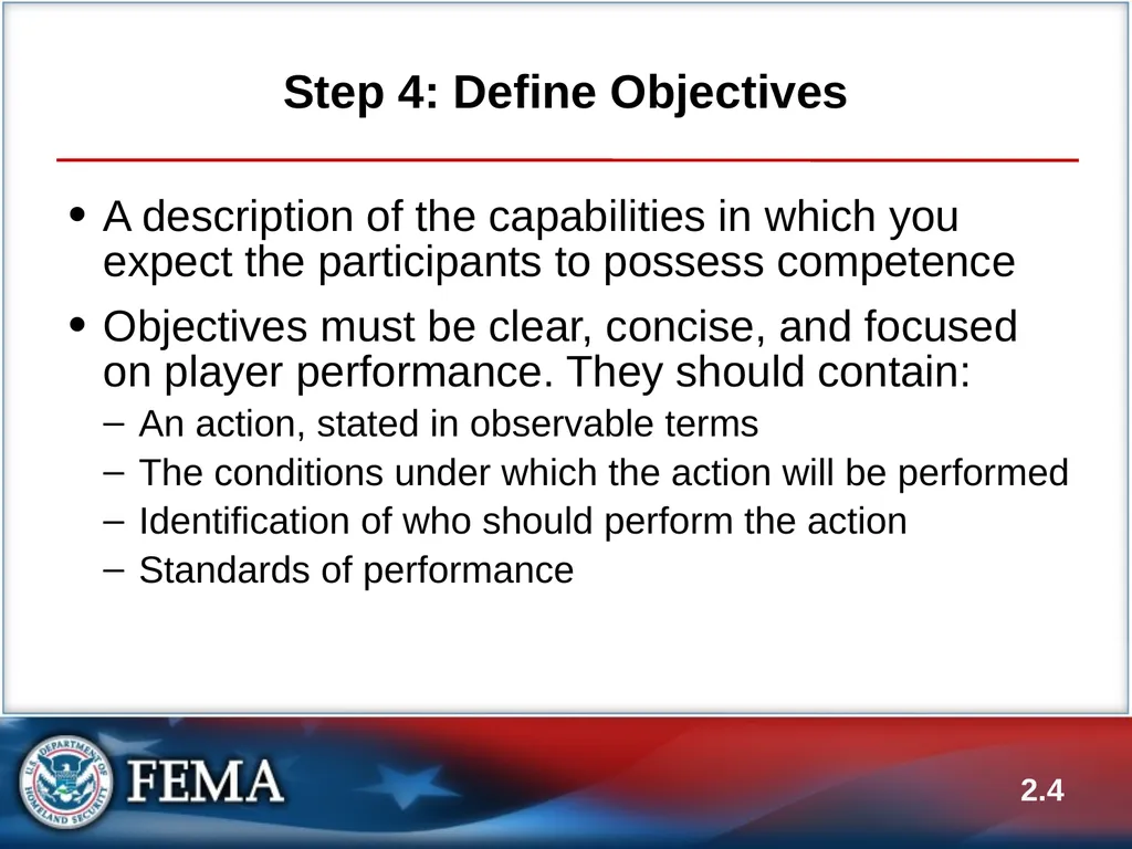 E133: OPERATIONS-BASED EXERCISE DESIGN AND - slide 4 of 71