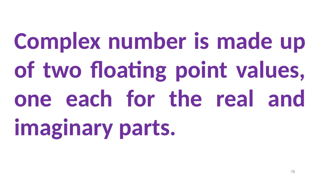 1 PROGRAMMING IN PYTHON PYTHON VARIABLES AND - slide 78 of 85