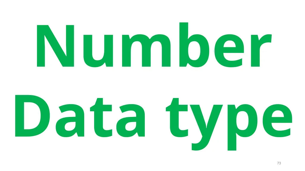 1 PROGRAMMING IN PYTHON PYTHON VARIABLES AND - slide 73 of 85