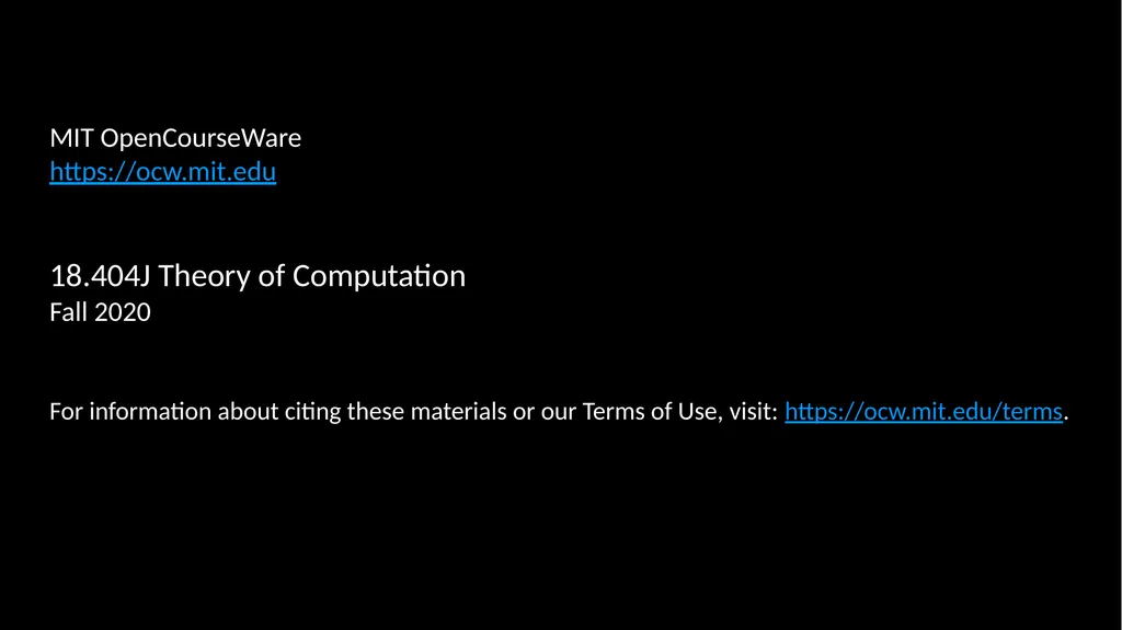 18.404/6.840 Lecture 15 1 Quick Review NP = All - slide 10 of 10