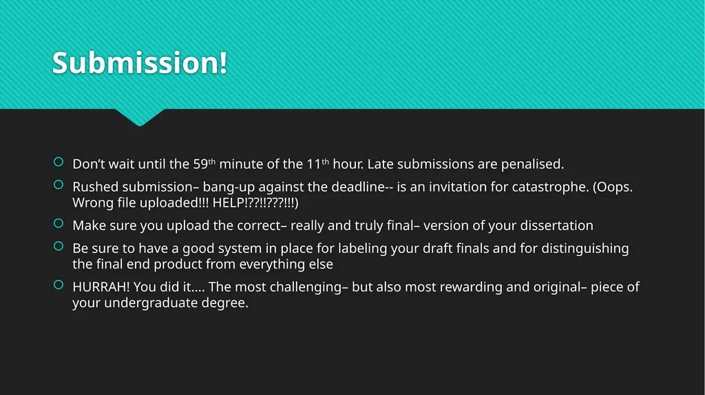 Writing a History dissertation Professor Susan - slide 21 of 21