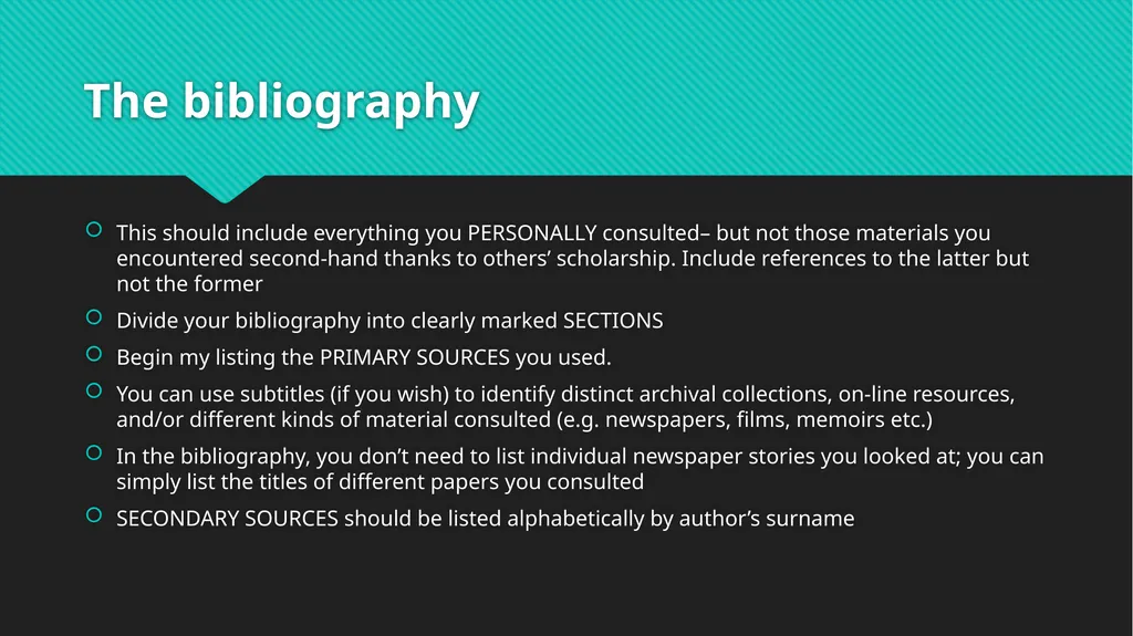 Writing a History dissertation Professor Susan - slide 19 of 21