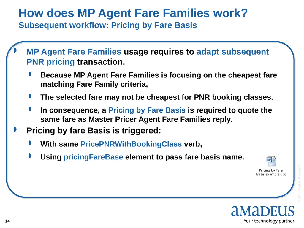 1 Shopping Solutions MP Agent Fare Families Elias - slide 14 of 16