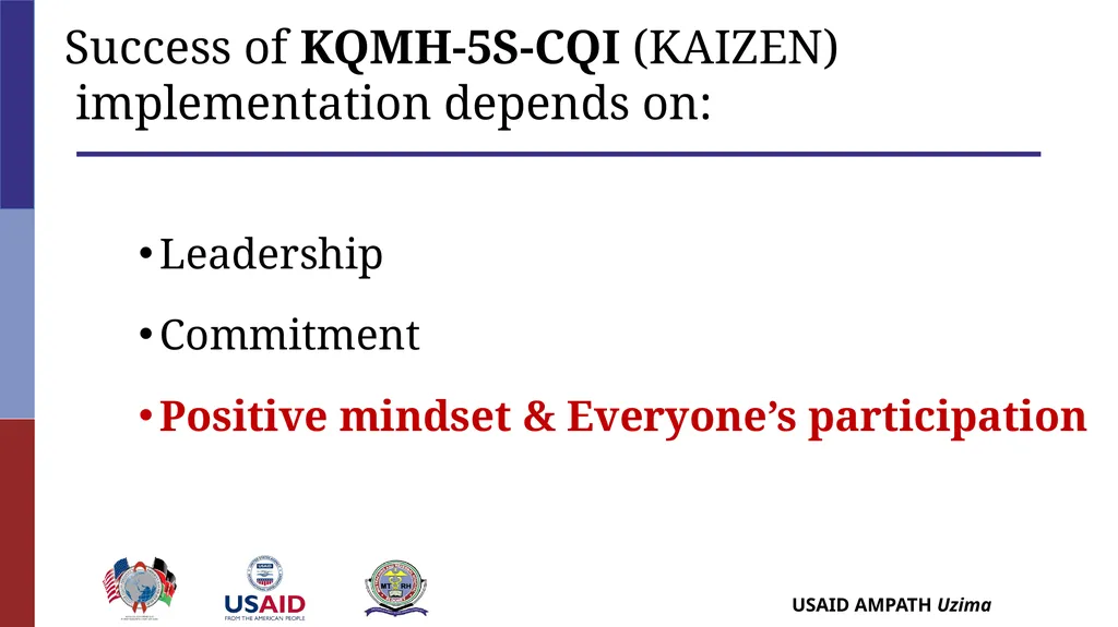 Establishing QI Structures QUALITY IMPROVEMENT - slide 25 of 35