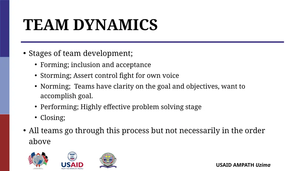 Establishing QI Structures QUALITY IMPROVEMENT - slide 18 of 35