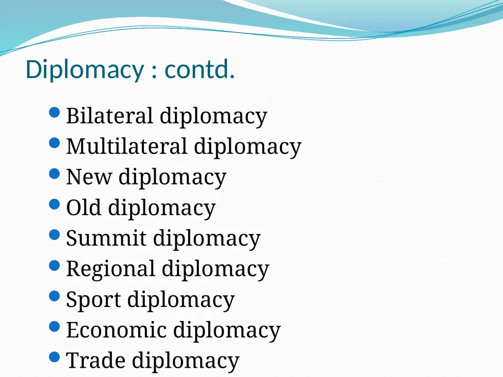 Diplomatic Etiquette First session Diplomatic - slide 17 of 19