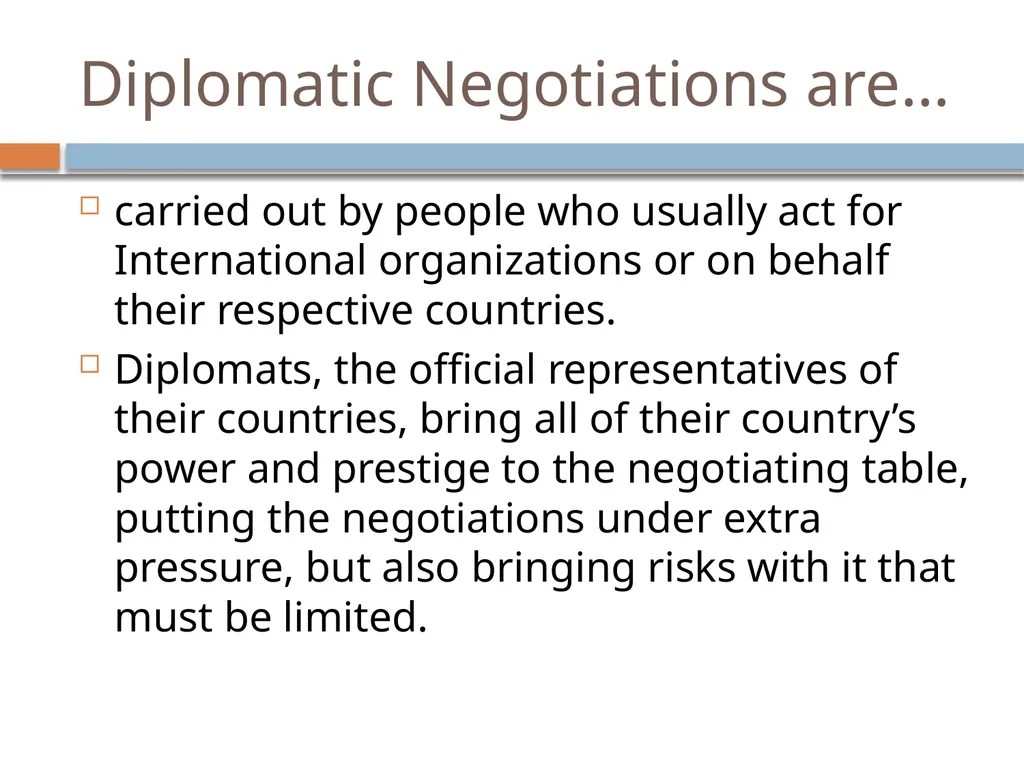 Ir312 Diplomacy Understanding Aspects of - slide 4 of 31