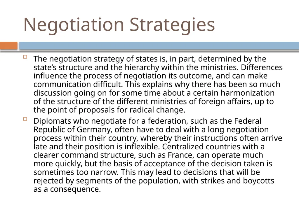 Ir312 Diplomacy Understanding Aspects of - slide 9 of 31