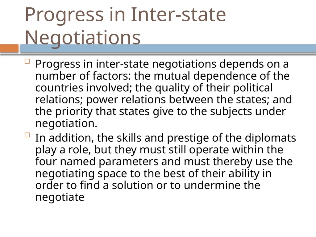 Ir312 Diplomacy Understanding Aspects of - slide 13 of 31