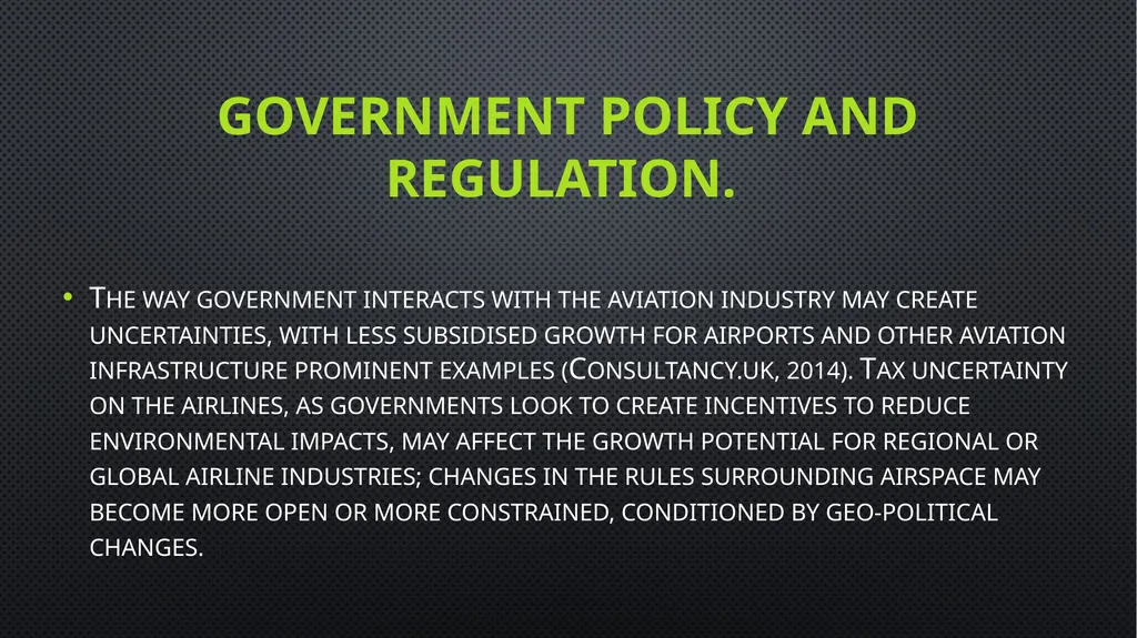 Unit 6 managing aviation services Learning outcome - slide 22 of 39