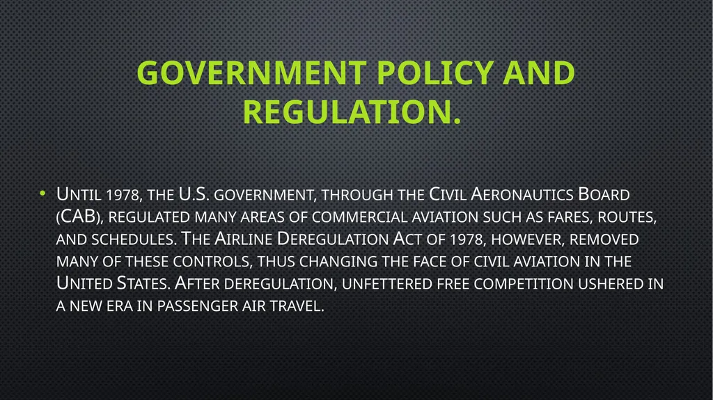 Unit 6 managing aviation services Learning outcome - slide 23 of 39