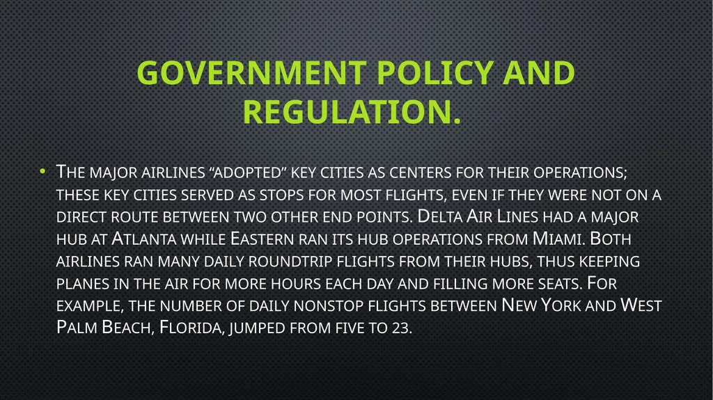 Unit 6 managing aviation services Learning outcome - slide 33 of 39