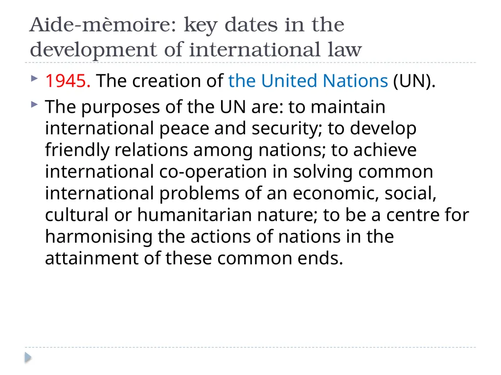 International Law History and Nature Introduction - slide 31 of 37