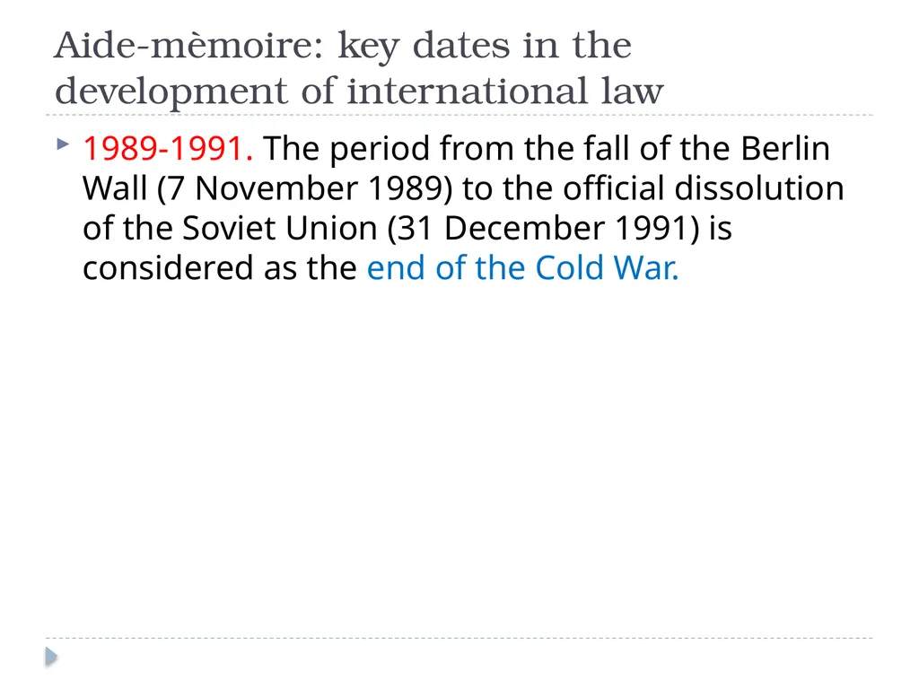 International Law History and Nature Introduction - slide 32 of 37