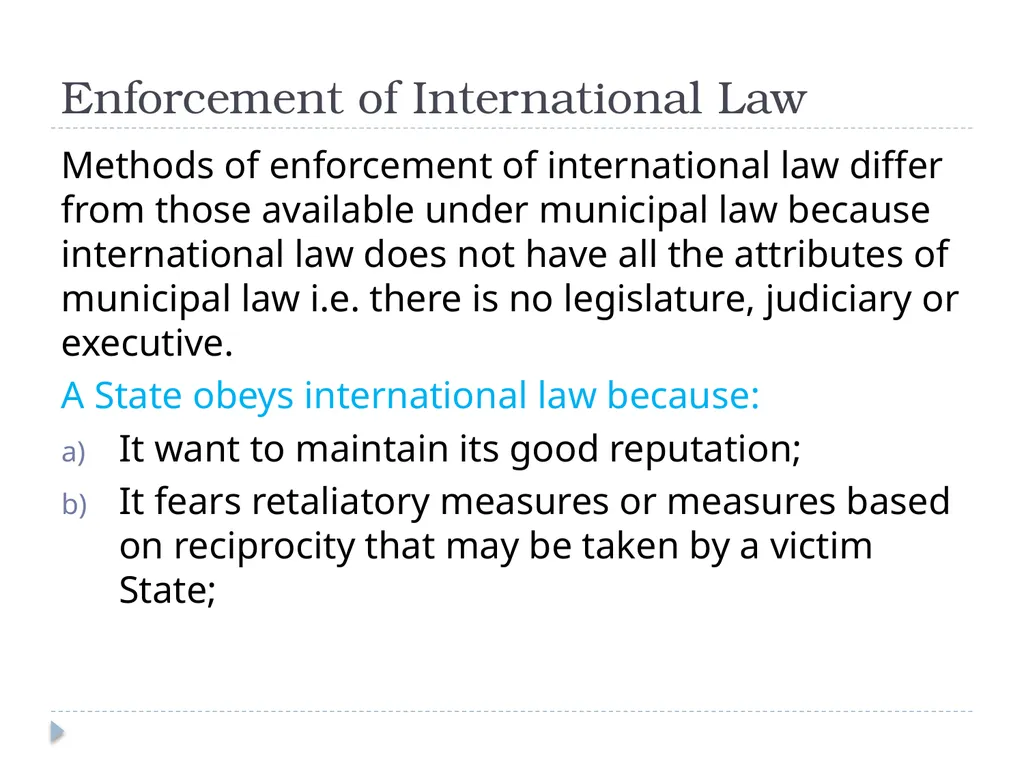 International Law History and Nature Introduction - slide 14 of 37